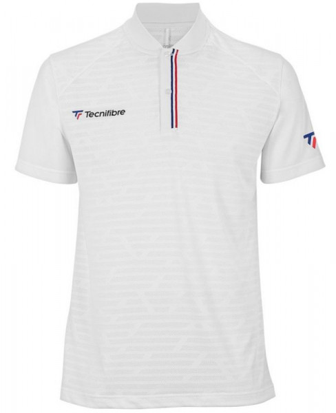T-krekls zēniem Tecnifibre F3 Polo Jr - white