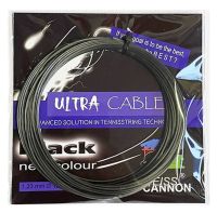 Χορδή τένις Weiss Cannon Ultra Cable (12 m) - Μαύρο