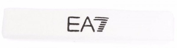 Headband EA7 Man Woven Beanie Hat - white/black