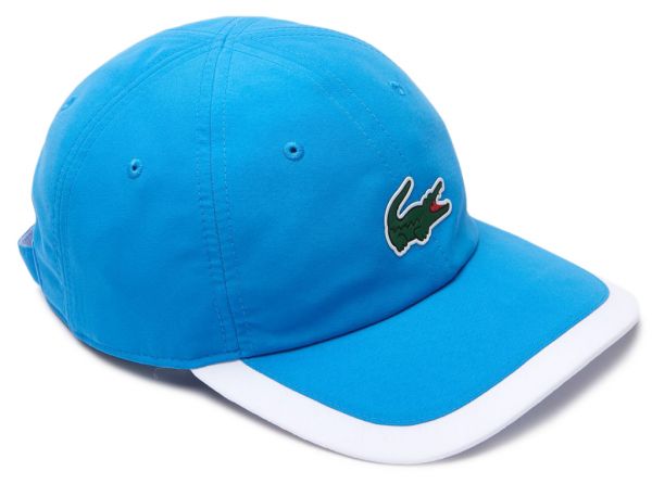 Teniso kepurė Lacoste Sport Contrast Border Lightweight Cap - blue/white