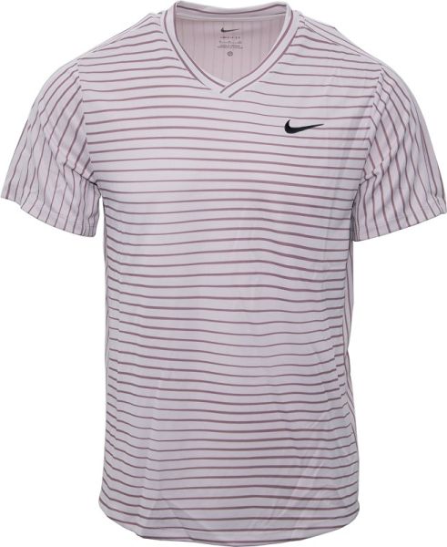 Tricouri bărbați Nike Court Dri-Fit Victory Novelty Top - platinum violet/black