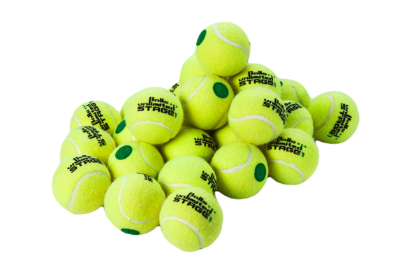 Balles de tennis pour juniors Balls Unlimited Stage 1 60B