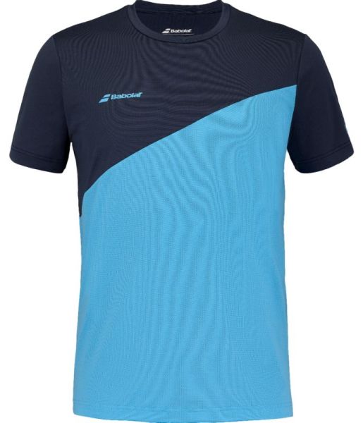 Men's T-shirt Babolat Drive Crew Neck - Blue