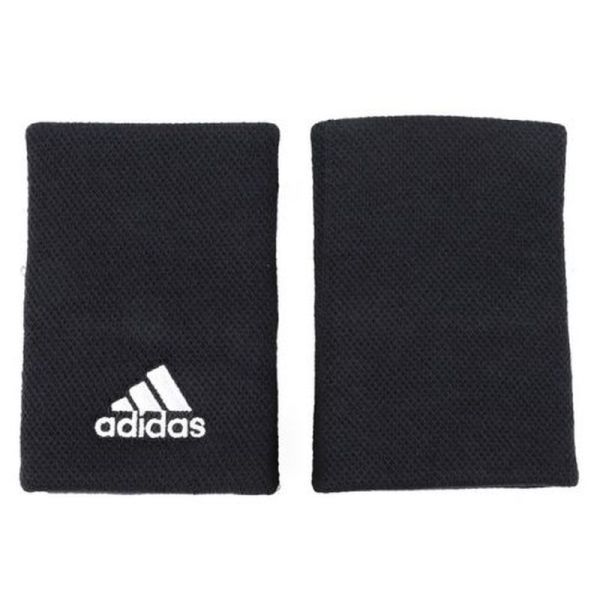 Asciugamano da tennis Adidas Wristbands L - Bianco, Nero