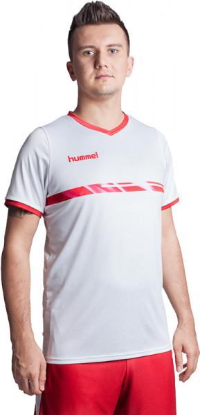 Męski T-Shirt Hummel by UpToU T-Shirt - white