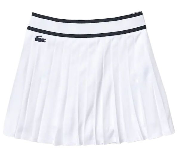  Lacoste SPORT Light Pleated Skirt - white/navy blue