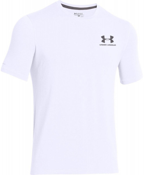  Under Armour Sportstyle Left Chest Logo T-Shirt - white