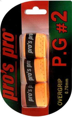 Viršutinės koto apvijos Pro's Pro P.G. 2 (3 vnt.) - orange