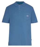 Meeste tennisepolo Australian Open Polo Pocket AO Logo - elemental blue