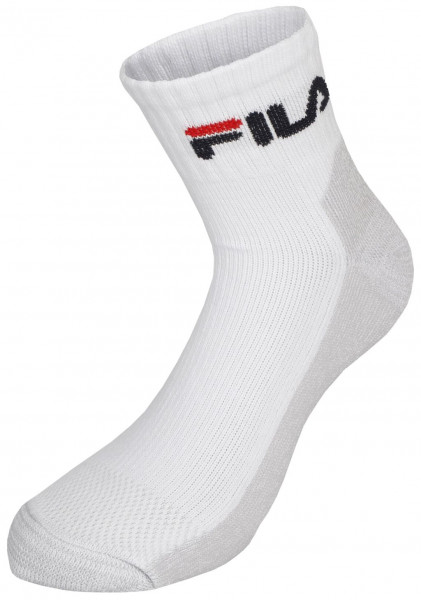Socks Fila Quarter Sport 1P - white