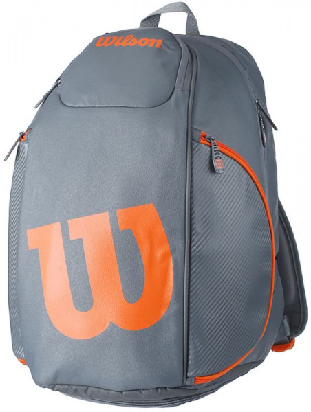  Wilson Vancouver Burn Reverse Backpack - grey/orange