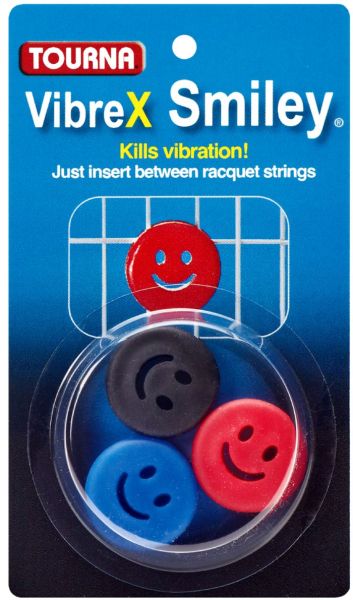 Antivibradores Tourna Vibrex Smiley 3P - Multicolor