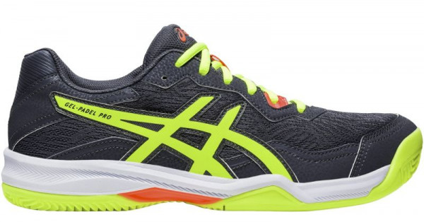  Asics Gel-Padel Pro 4 - carrier grey/safety yellow