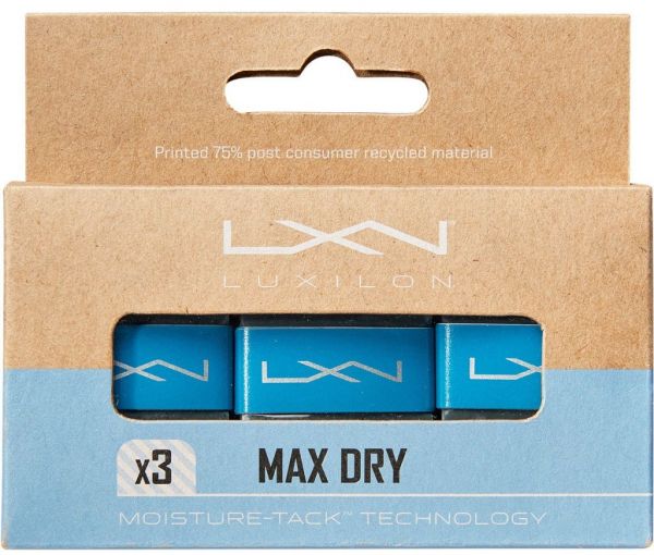 Omotávka Luxilon Max Dry Overgrip 3P - green