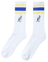 Socks Australian With Lines 1P - White