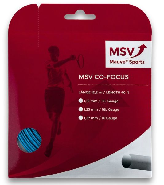 Naciąg tenisowy MSV Co. Focus (12 m) - sky blue