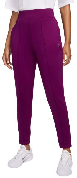 Pantalons de tennis pour femmes Nike Court Dri-Fit Heritage Knit - Violet