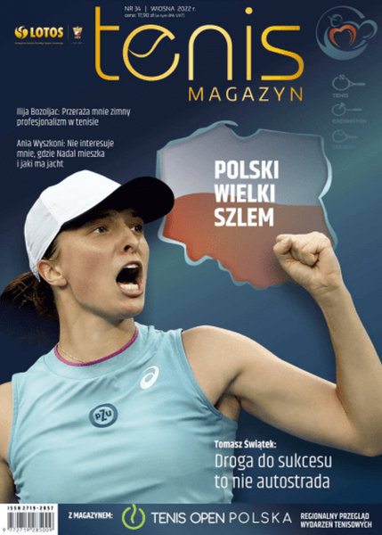 Książka Tenis Magazyn Nr 34 - Wiosna 2022