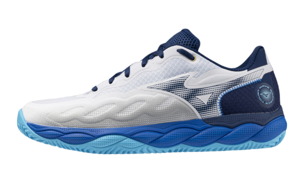 Zapatillas de tenis para hombre Mizuno Wave Enforce Court CC - Blanco