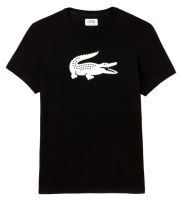 Majica za dječake Lacoste Boys SPORT Tennis Technical Jersey Oversized Croc T-Shirt - black