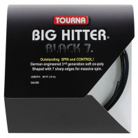 Tenisz húr Tourna Big Hitter Black 7 (12 m) - black