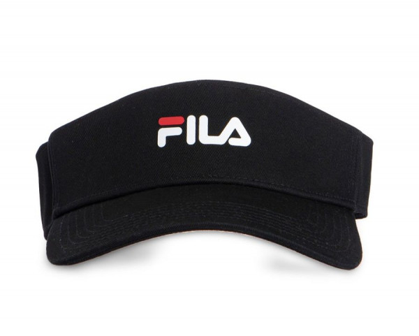  Fila Visor with Linear Logo - black