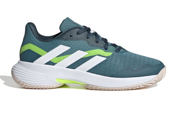 Damskie buty tenisowe Adidas CourtJam Control W - green/white