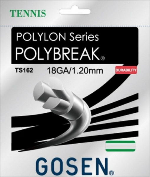 Racordaj tenis Gosen Polylon Polybreak (12.2 m) - white