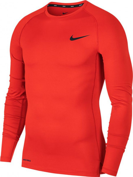  Nike Pro Top LS Tight - university red/black