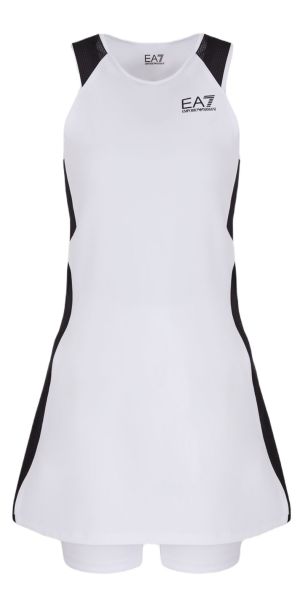 Ženska teniska haljina EA7 Woman Jersey Dress - white