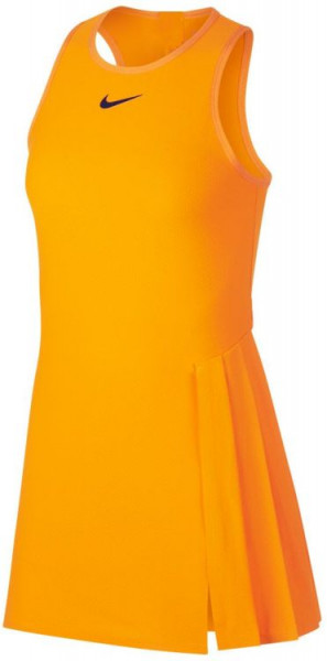  Nike Court Dry Slam Dress NY - orange peel/blackened blue