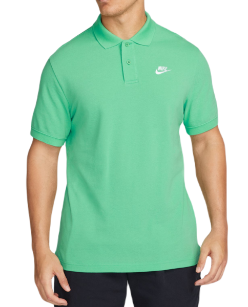 Férfi teniszpolo Nike Sportswear Polo - spring green/white