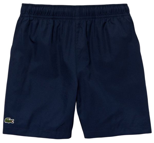 Chlapčenké šortky Lacoste Boys' SPORT Tennis Shorts - blue marine