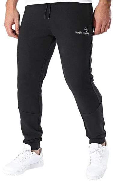 Férfi tenisz nadrág Sergio Tacchini Bold Fleece Pants - Fekete