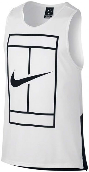  Nike Court Tank Baseline - white/black