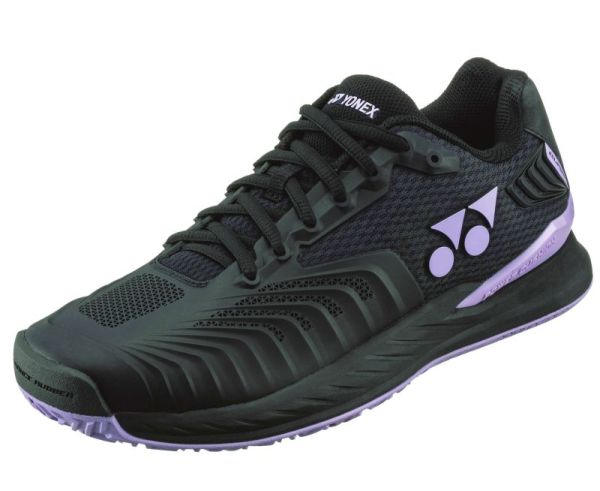 Zapatillas de tenis para hombre Yonex Power Cushion Eclipsion 4 - black/purple