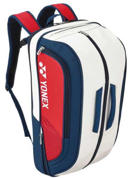 Tenisz hátizsák Yonex Expert Backpack 30L - white/red