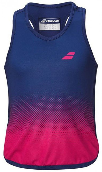 Damski top tenisowy Babolat Compete Tank Top W - estate blue/vacious red