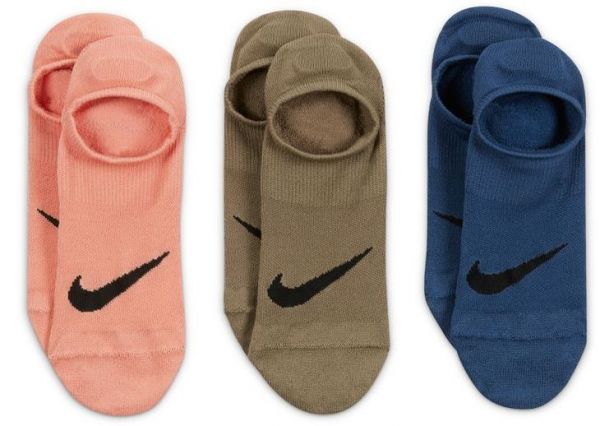 Čarape za tenis Nike Everyday Plus Lightweight 3P - multicolor