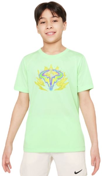 Αγόρι Μπλουζάκι Nike Kids Dri-Fit Rafa T-Shirt - vapor green