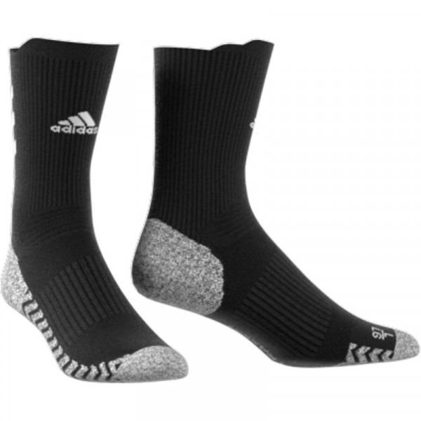  Adidas Alphaskin Traxion Crew Socks 1P - black/white/white