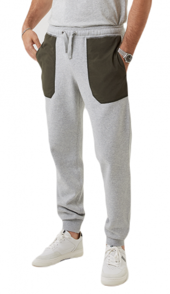 Pantalones de tenis para hombre Björn Borg Sthlm Sweat Pants - light gray melange