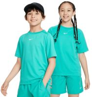 Jungen T-Shirt  Nike Dri-Fit Multi+ Training Top - clear jade/white