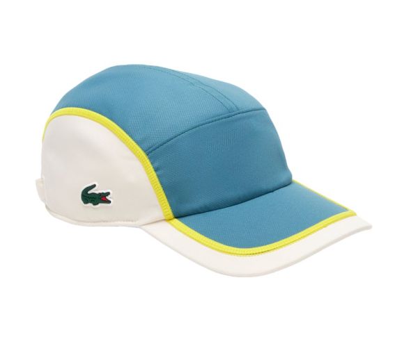 Kapa za tenis Lacoste Colourblock Tennis Cap - hydro/lapland