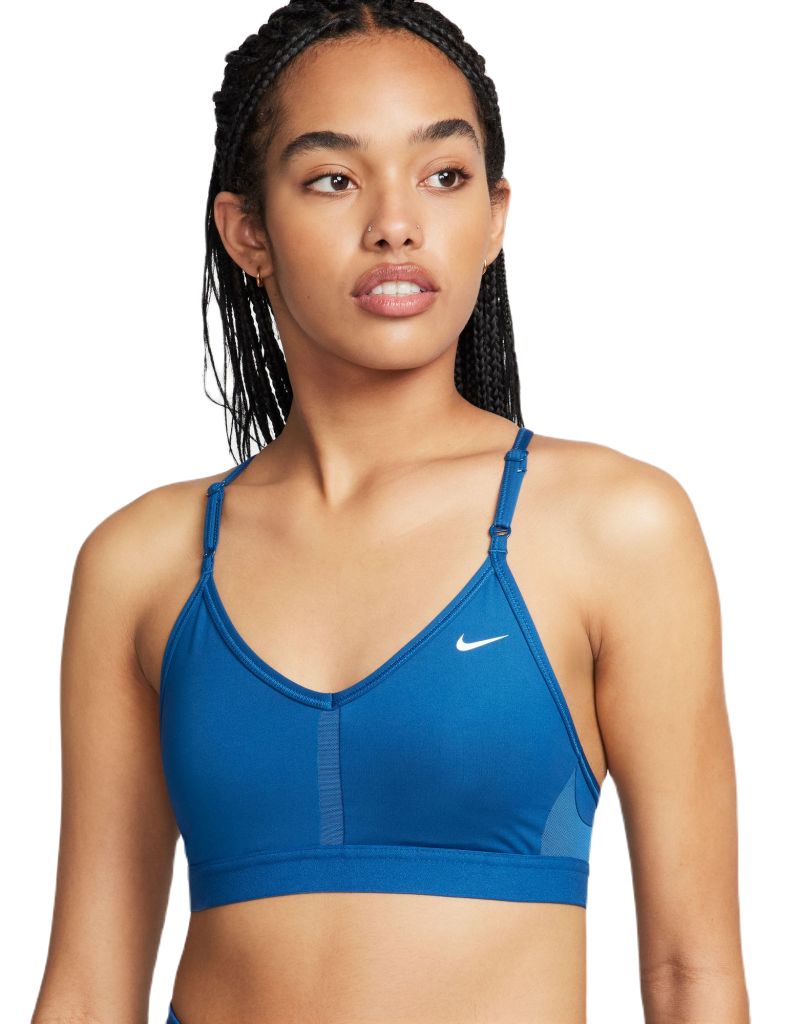 Nike Indy Women's Light-support Padded Sports Bra - White from