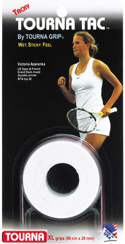 Owijki tenisowe Tourna Tac XL 3P - white
