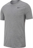 Camiseta para hombre Nike Solid Dri-Fit Crew - dark grey heather/black