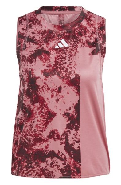 Damen Tennistop Adidas Paris Logo Tank - pink strata