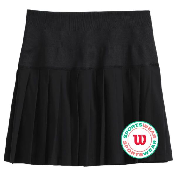 Naiste tenniseseelik Wilson Midtown Tennis Skirt - black