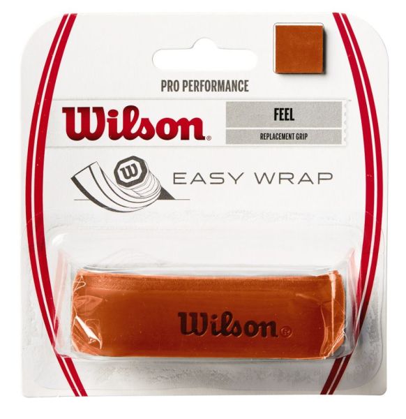 Покривен грип Wilson Pro Performance Grip (1P) - brown